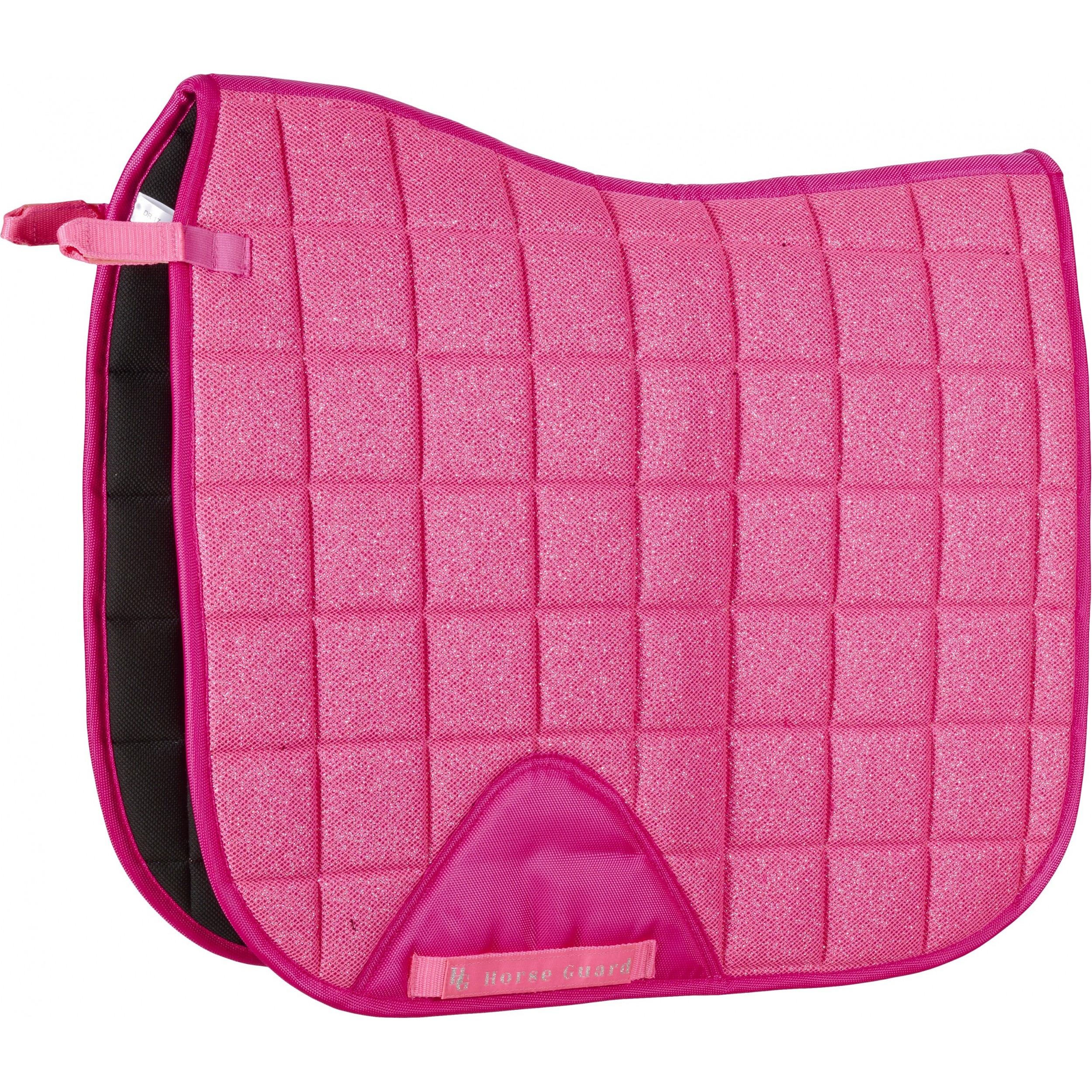 Schabracke Mesh Glitzer pink