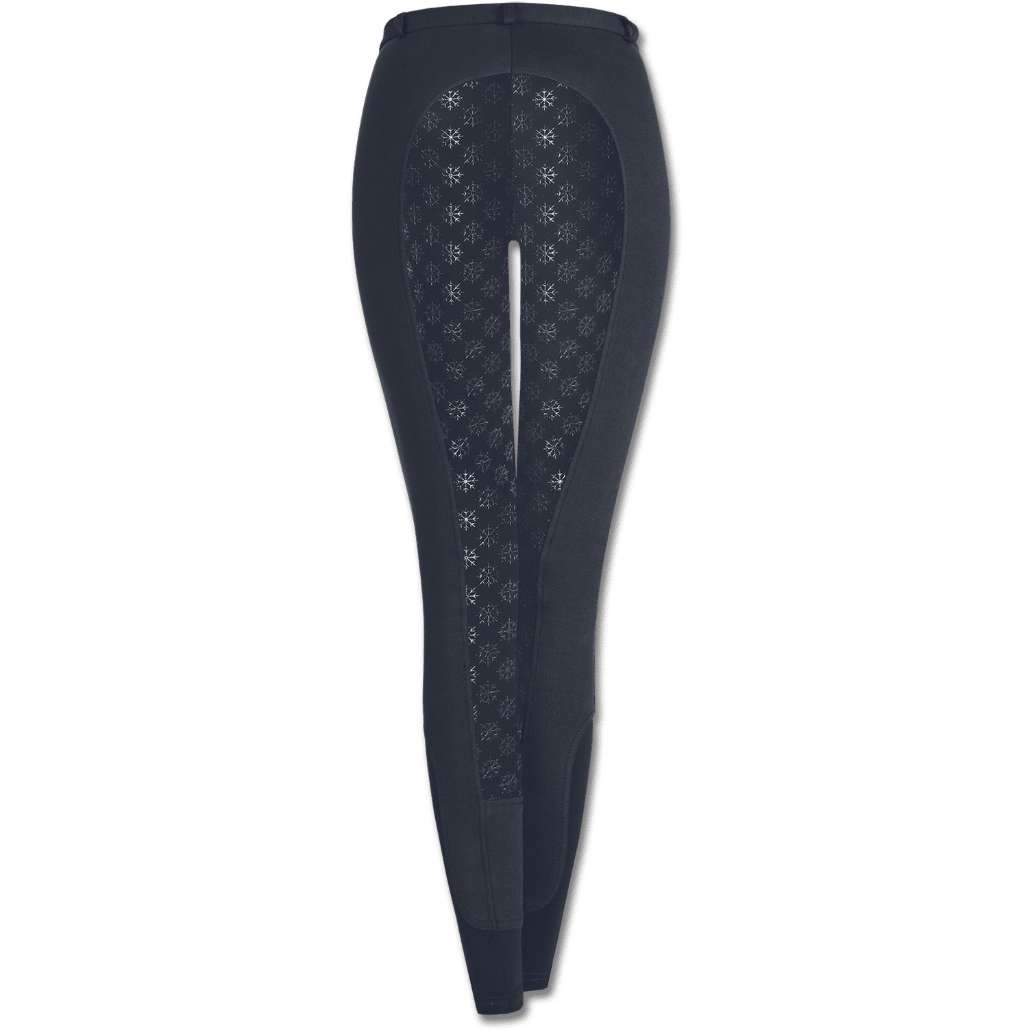 Winter Damen Reithose Silikon Vollbesatz FUN SPORT nachtblau