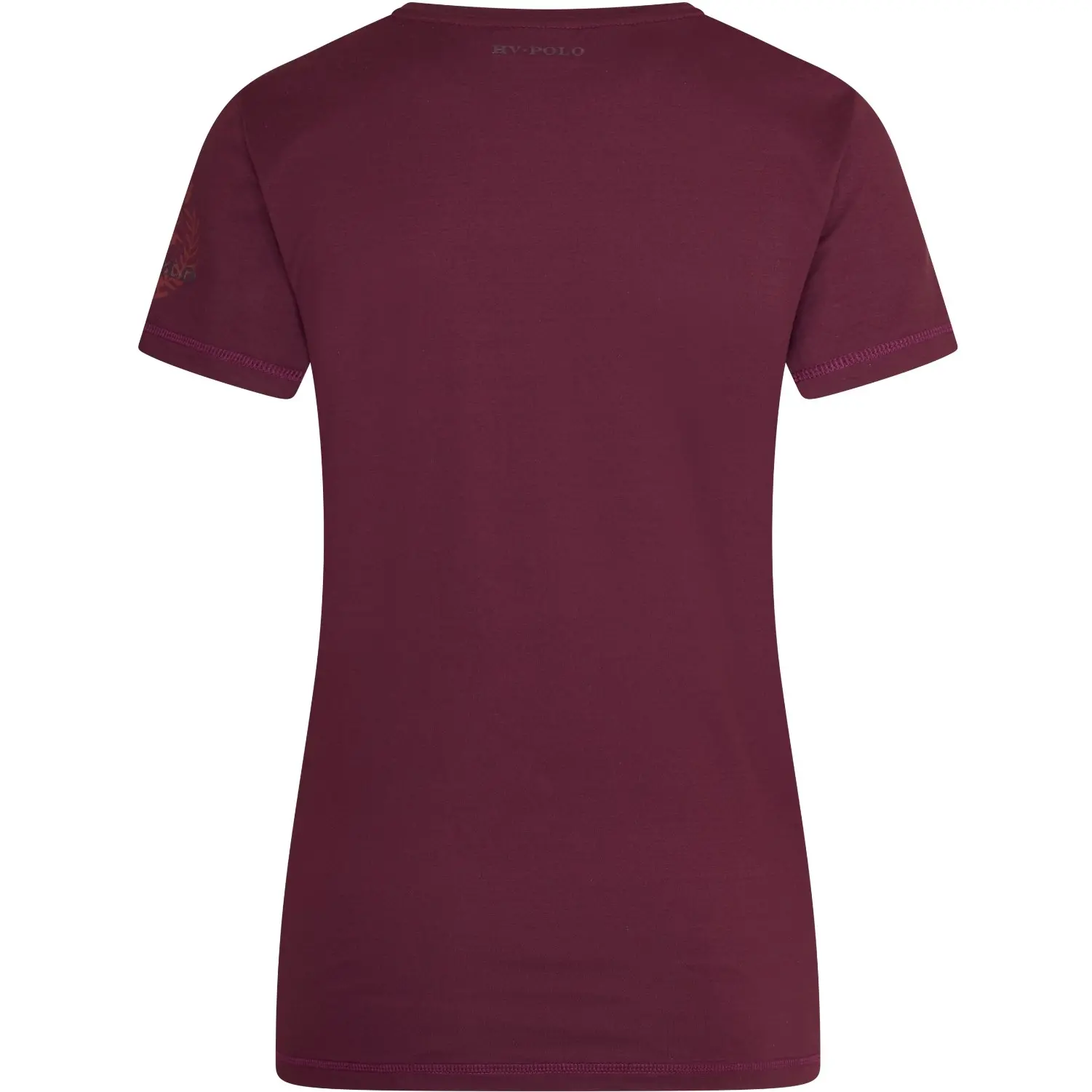 Damen T-Shirt HVPFavouritas Tech Luxury dark berry