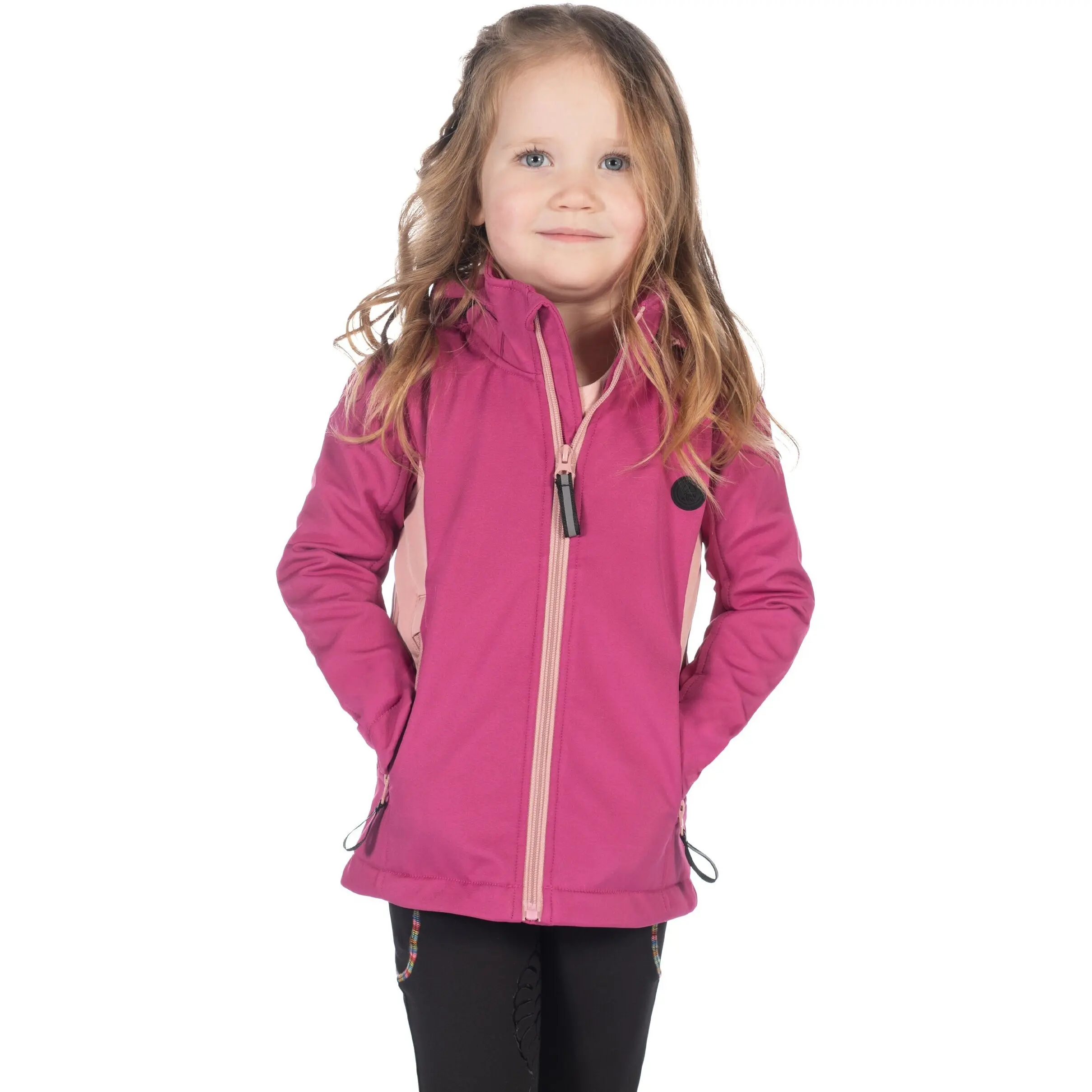 Kinder Softshelljacke POLLY magenta