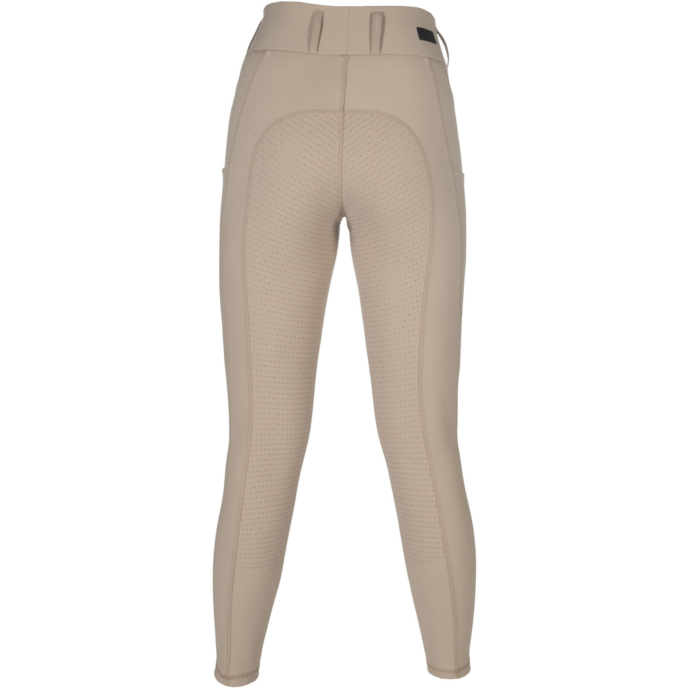 Kinder Reitleggings Silikon Vollbesatz JIL HIGH WAIST beige