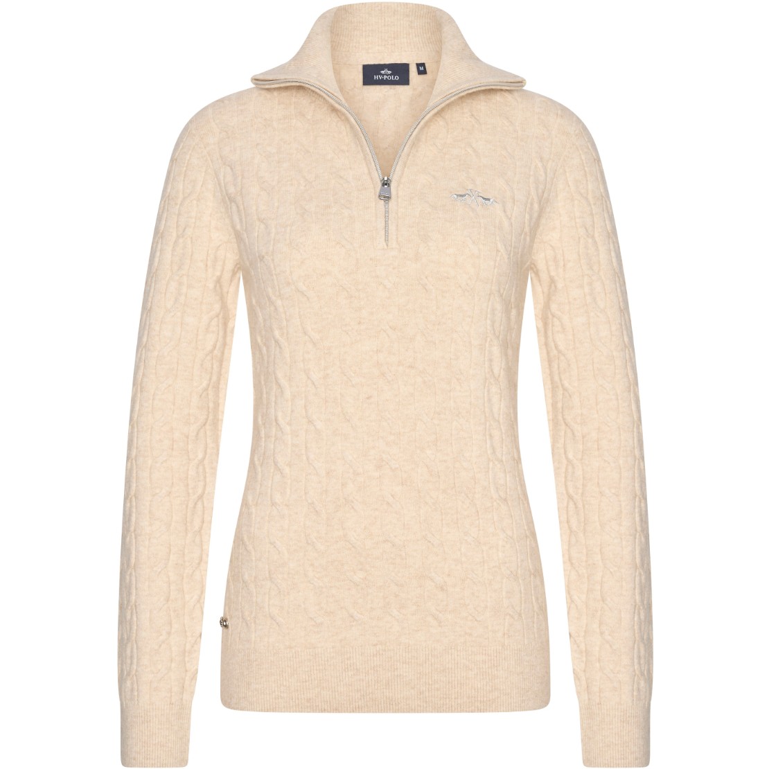 Damen Strickpullover HVPLuna sand melange