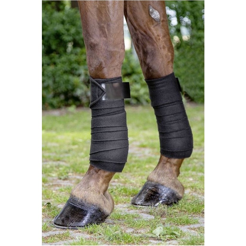 Fleecebandagen (4er Set) INNOVATION schwarz